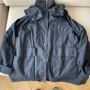 COS NAVY FUNNEL ATHLETIC Jacket